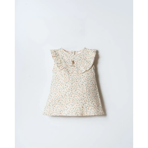 U.S POLO ASSN. KIZ BEBEK ELBİSE - EKRU