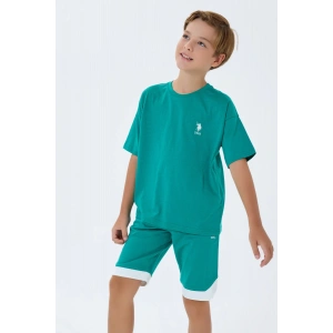ERKEK GARSON BERMUDA TAKIM - ORMAN YEŞİLİ