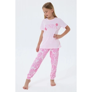 KIZ GARSON PİJAMA TAKIM - PEMBE