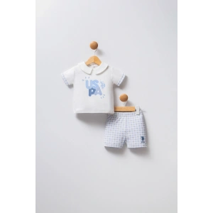 U.S POLO ASSN ERKEK BEBEK 2Lİ TAKIM - Beyaz