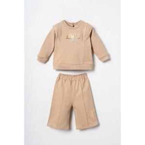U.S.POLO ASSN. KIZ BEBEK 2Lİ TAKIM - BİSKÜVİ