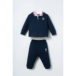 U.S.POLO ASSN. ERKEK BEBEK 2Lİ TAKIM - LACİVERT