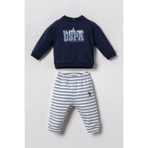 US.S.POLO ASSN. ERKEK BEBEK 2Lİ TAKIM - LACİVERT