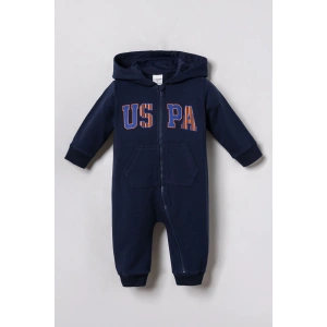 U.S.POLO ASSN. ERKEK BEBEK PATİKSİZ TULUM - LACİVERT