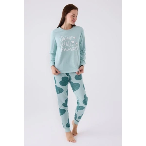 ANNE KIZ İKİLİ TAKIM - SU YEŞİLİ