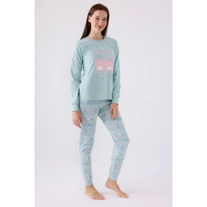 ANNE KIZ İKİLİ TAKIM - SU YEŞİLİ