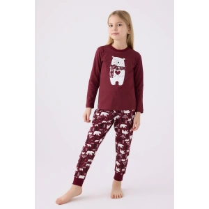 ARNETTA ANNE KIZ İKİLİ TAKIM - BORDO