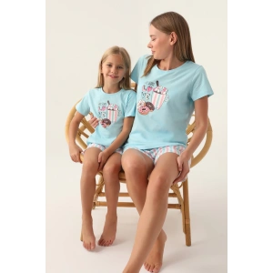 ARNETTA ANNE KIZ ŞORT TAKIM - AÇIK MAVİ