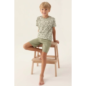 ARNETTA BABA OĞUL BERMUDA TAKIM - KREM