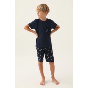 ARNETTA BABA OĞUL BERMUDA TAKIM - LACİVERT