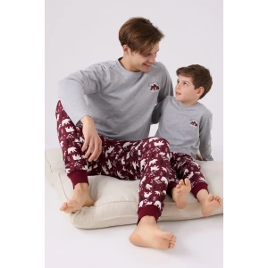 ARNETTA BABA OĞUL İKİLİ TAKIM - GRİ MELANJ