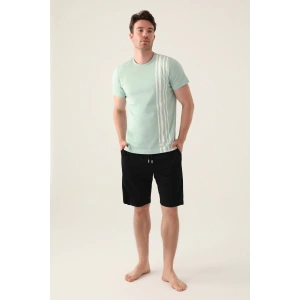 ARNETTA ERKEK BERMUDA TAKIM - SU YEŞİLİ