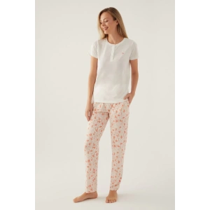 ARNETTA KADIN İKİLİ TAKIM - KREM