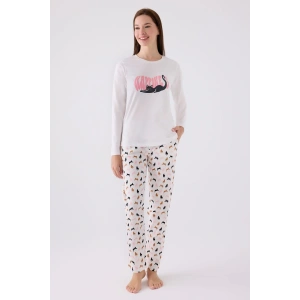 ARNETTA KADIN İKİLİ TAKIM - KREM