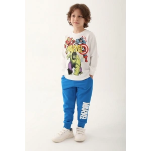 AVENGERS ERKEK ÇOCUK EŞOFMAN TAKIMI - EKRU