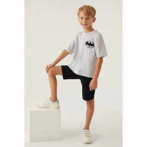 BATMAN ERKEK ÇOCUK BERMUDA TAKIM - KAR MELANJ