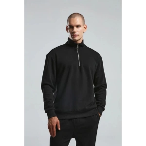 Benmanaj Erkek Antrasit Sweatshirt - SİYAH