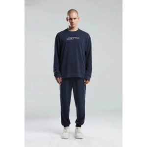 Benmanaj Erkek Haki Sweatshirt - LACİVERT