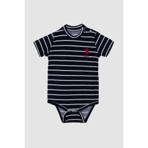 ERKEK BEBEK KISA KOL BODY - LACİVERT