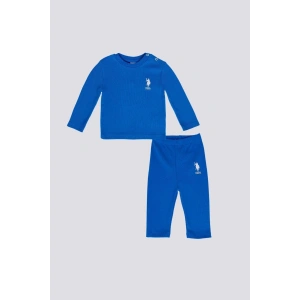 ERKEK BEBEK UZUN KOL 2Lİ TAKIM - COBALT