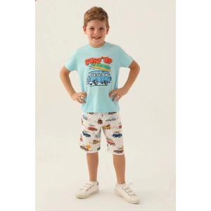 ERKEK ÇOCUK BERMUDA TAKIM - AÇIK MAVİ