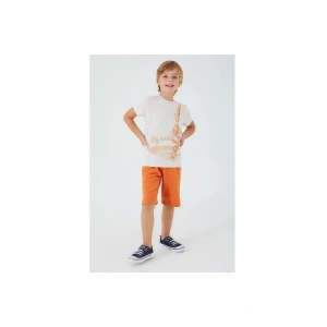 ERKEK ÇOCUK BERMUDA TAKIM - BEJ MELANJ