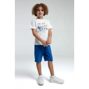 ERKEK ÇOCUK BERMUDA TAKIM - Beyaz