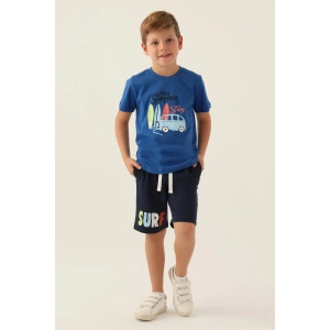 ERKEK ÇOCUK BERMUDA TAKIM - COBALT