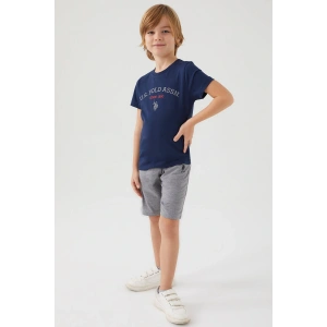 ERKEK ÇOCUK BERMUDA TAKIM - LACİVERT