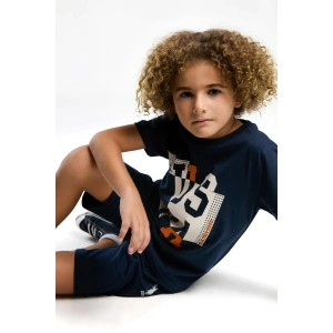 ERKEK ÇOCUK BERMUDA TAKIM - LACİVERT