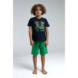 ERKEK ÇOCUK BERMUDA TAKIM - LACİVERT