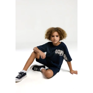 ERKEK ÇOCUK BERMUDA TAKIM - LACİVERT