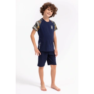 ERKEK ÇOCUK BERMUDA TAKIM - LACİVERT