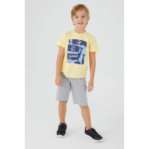 ERKEK ÇOCUK BERMUDA TAKIM - PUDİNG