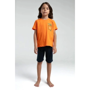 ERKEK ÇOCUK BERMUDA TAKIM - TURUNCU