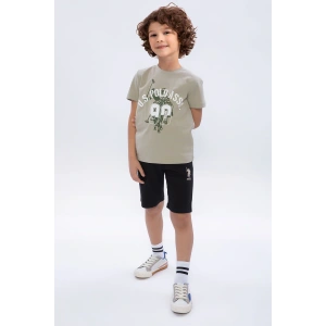 ERKEK ÇOCUK BERMUDA TAKIMI - AÇIK HAKİ