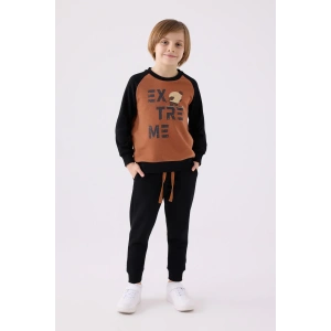 ERKEK ÇOCUK EŞOFMAN TAKIM - A.KAHVE