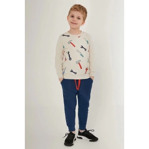 ERKEK ÇOCUK EŞOFMAN TAKIM - BEJ