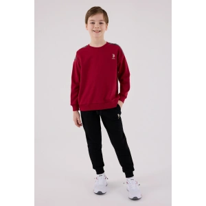 ERKEK ÇOCUK EŞOFMAN TAKIMI - BORDO