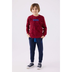 ERKEK ÇOCUK EŞOFMAN TAKIMI - BORDO