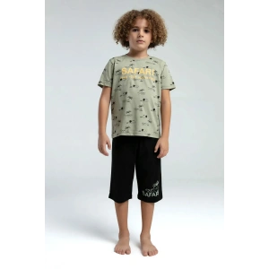 ERKEK ÇOCUK KAPRİ TAKIM - ÇAY YEŞİLİ