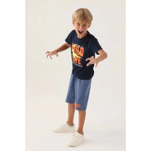 ERKEK ÇOCUK KAPRİ TAKIM - LACİVERT