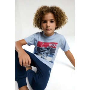 ERKEK ÇOCUK PİJAMA TAKIMI - MAVİ