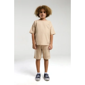 ERKEK GARSON BERMUDA TAKIM - BEJ