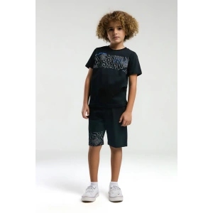 ERKEK GARSON BERMUDA TAKIM - siyah