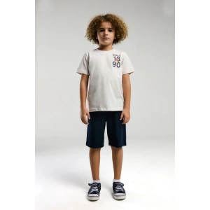 ERKEK GARSON BERMUDA TAKIM - TAŞ