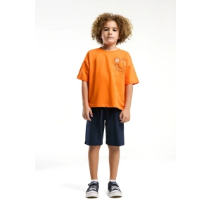 ERKEK GARSON BERMUDA TAKIM - TURUNCU