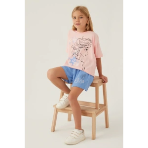 FROZEN KIZ ÇOCUK ŞORT TAKIM - SOMON