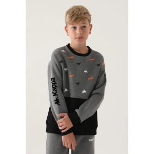 KAPPA ERKEK ÇOCUK SWEATSHIRT - MELANJ