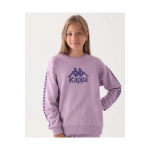 KAPPA KIZ ÇOCUK SWEATSHIRT - LİLA